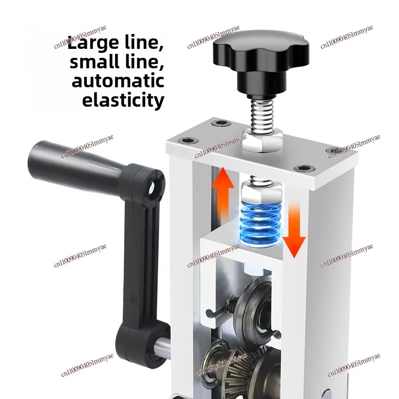 

Machine Scrap Copper Wire Household Waste Wire Stripping Artifact Cable Small Automatic Manual Dial Wire Stripping Machine