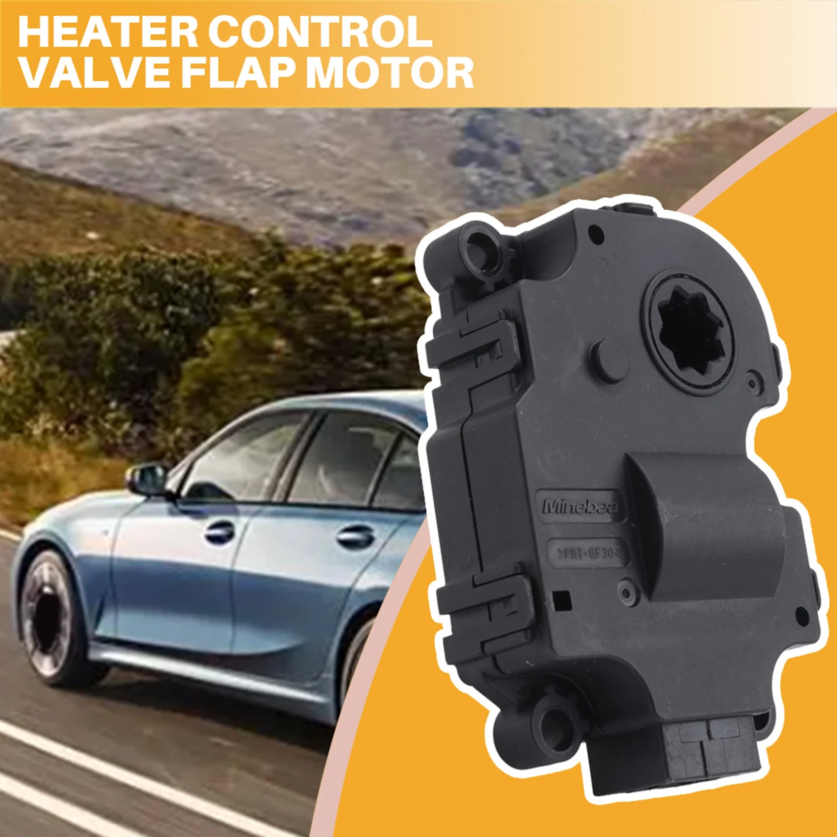 

ABTU-Heater Control Valve Flap Motor For BMW 3 G20 G21 2020 HAL-48003-C HAL48003C T901288B T901288-B