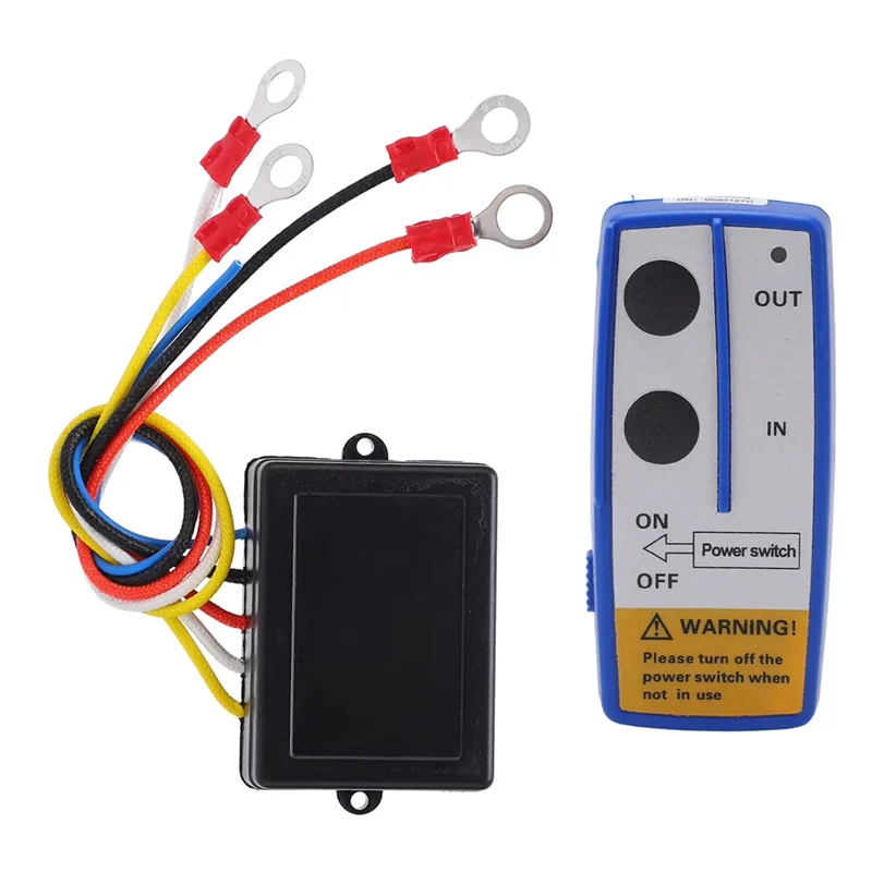 

Well-12V 24V Electric Winch Switch Controller Wireless Remote Control Accessories For Jeep Off Road ATV Trailer Boat Universal