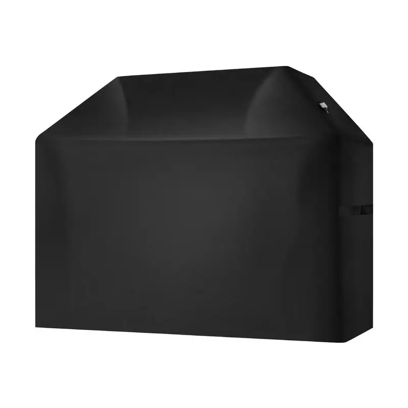 Housse de barbecue, bâche pour barbecues d'extérieur (1473 mm), imperméable et résistante aux intempéries, polyester 600D durable, facile à mettre et à enlever, avec sangles Velcro