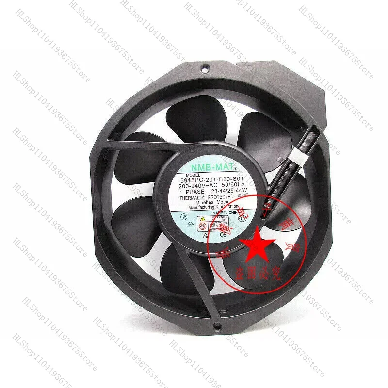 

Для NMB-MAT 5915PC-20T-B20-S01 200-240 В 23/44 Вт высокотемпературный охлаждающий вентилятор