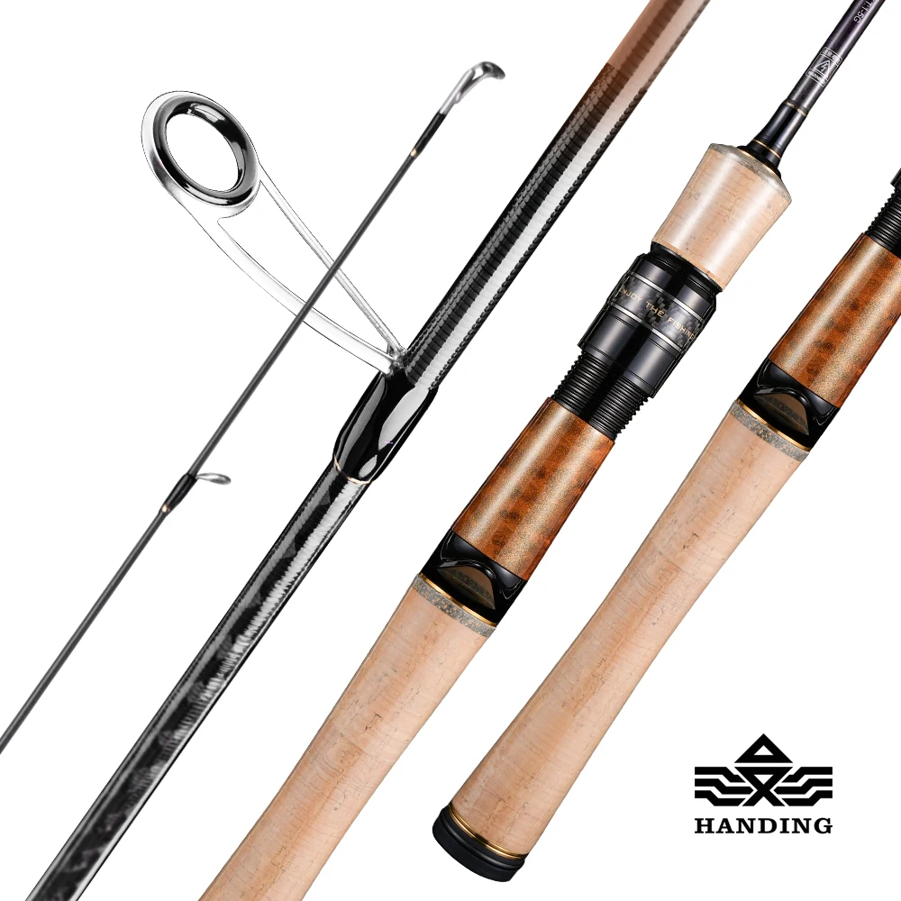 

HANDING Wandering Air 79g Micro Fishing Rod 1.55-1.68M BFS Fishing Rods Lure Weight 1-7g Toray® 24 Ton Carbon Blanks Spinning Ro