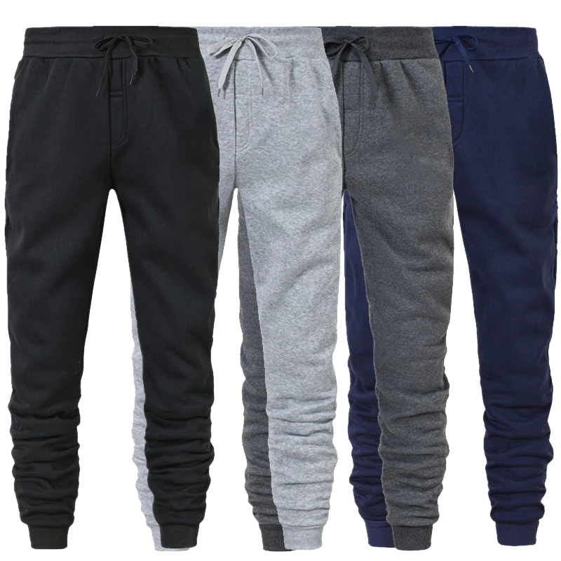 2024 new Men Casual Fashion Sports Pants Gym Sport Trousers for Jogger Sweatpantsrunning Workout Jogging Long