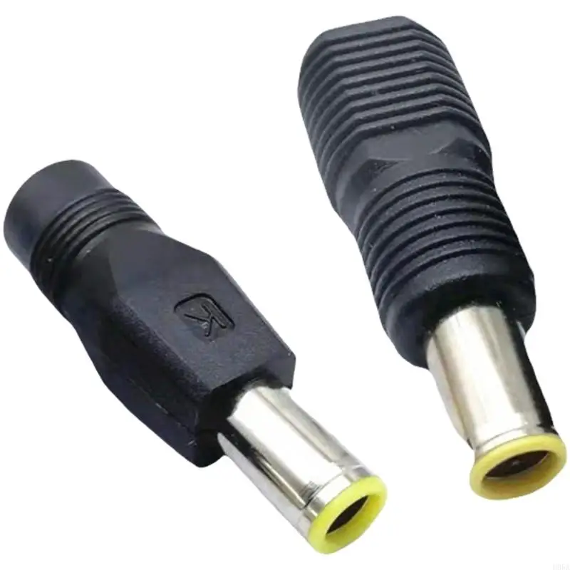 Conversor carregamento feminino a macho DC5.5x2.1mm a DC7.9x5.5mm Adaptador conector