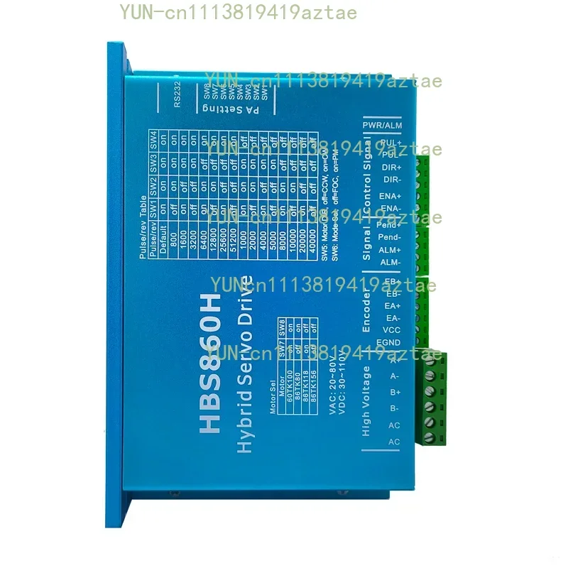 86 High Speed Closed Loop Stepper Motor Driver HBS86H AC18-70V/DC24-100V