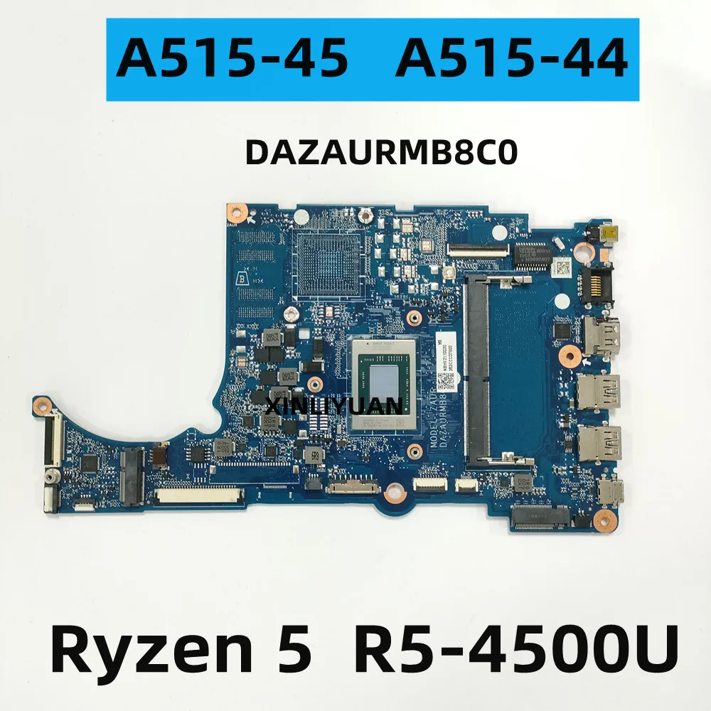 Untuk Acer Aspire 5 AN515-45 AN515-44 Motherboard Laptop, Motherboard, AMD CPU: Ryzen 5-4500U , RAM: 4G DDR4 100%, tes OK