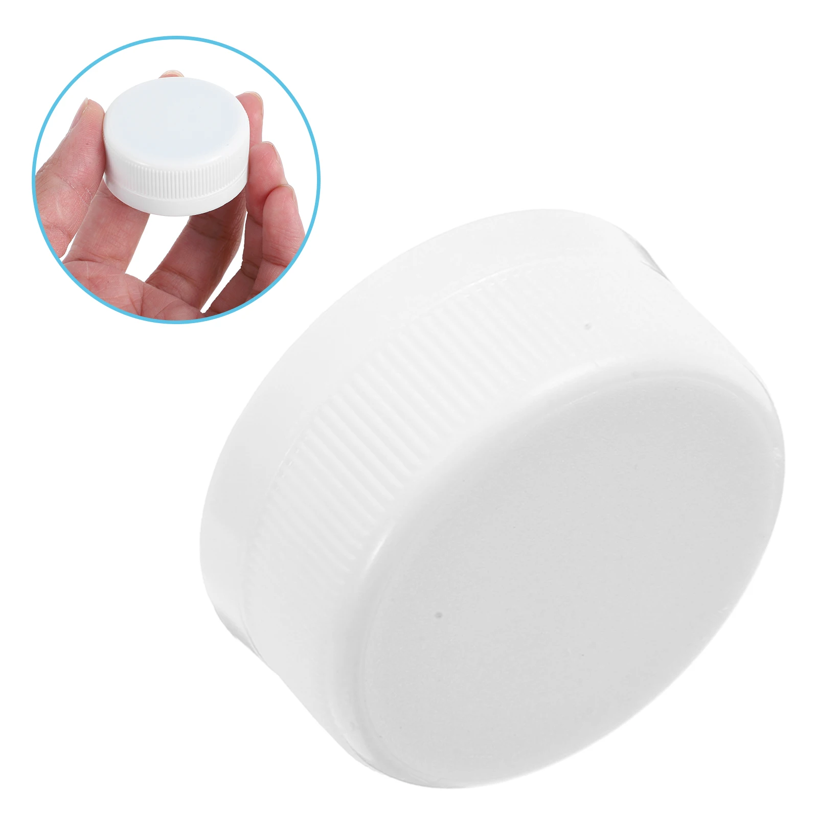 

20pcs 38mm White Plastic Anti-Theft Caps Durable Seal Lids For Beverage Bottles Leak Proof Screw Cap Compatibility