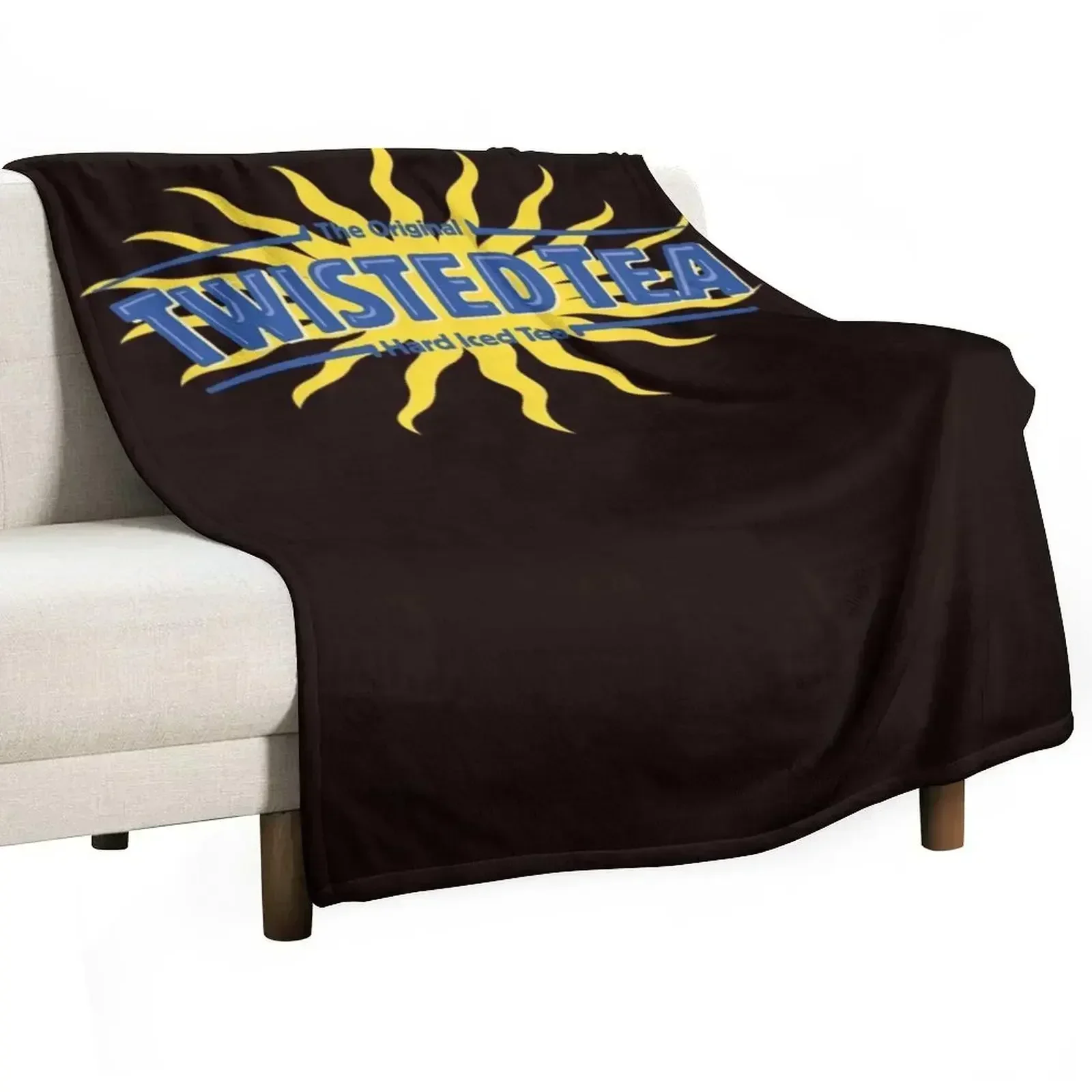 Twisted Tea Logo Throw Blanket Bed covers anime Kid'S Summer for winter Thin Blankets