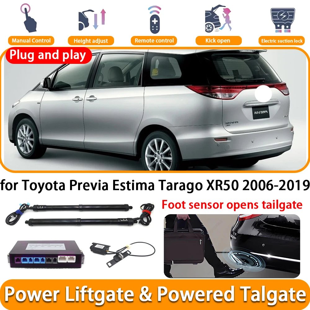 for Toyota Previa Estima Tarago XR50 2006-2019 Car OEM Electric Automatic Powered Tailgate Power Liftgate System Trunk Lift Kit