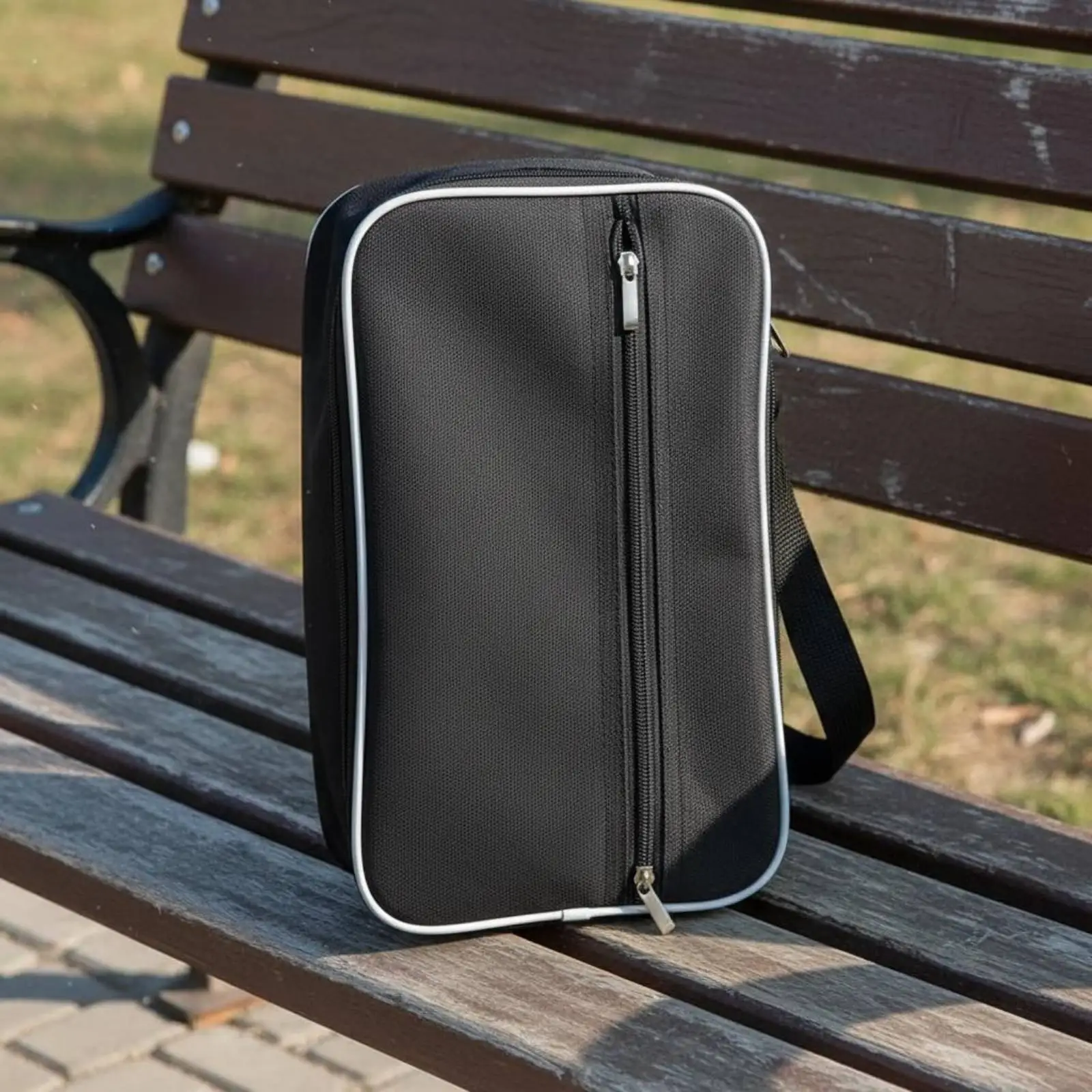 Portable Harp Carry Case Oxford Lyre Instrument Bag with External Pocket for Music Books Tuning Wrenches