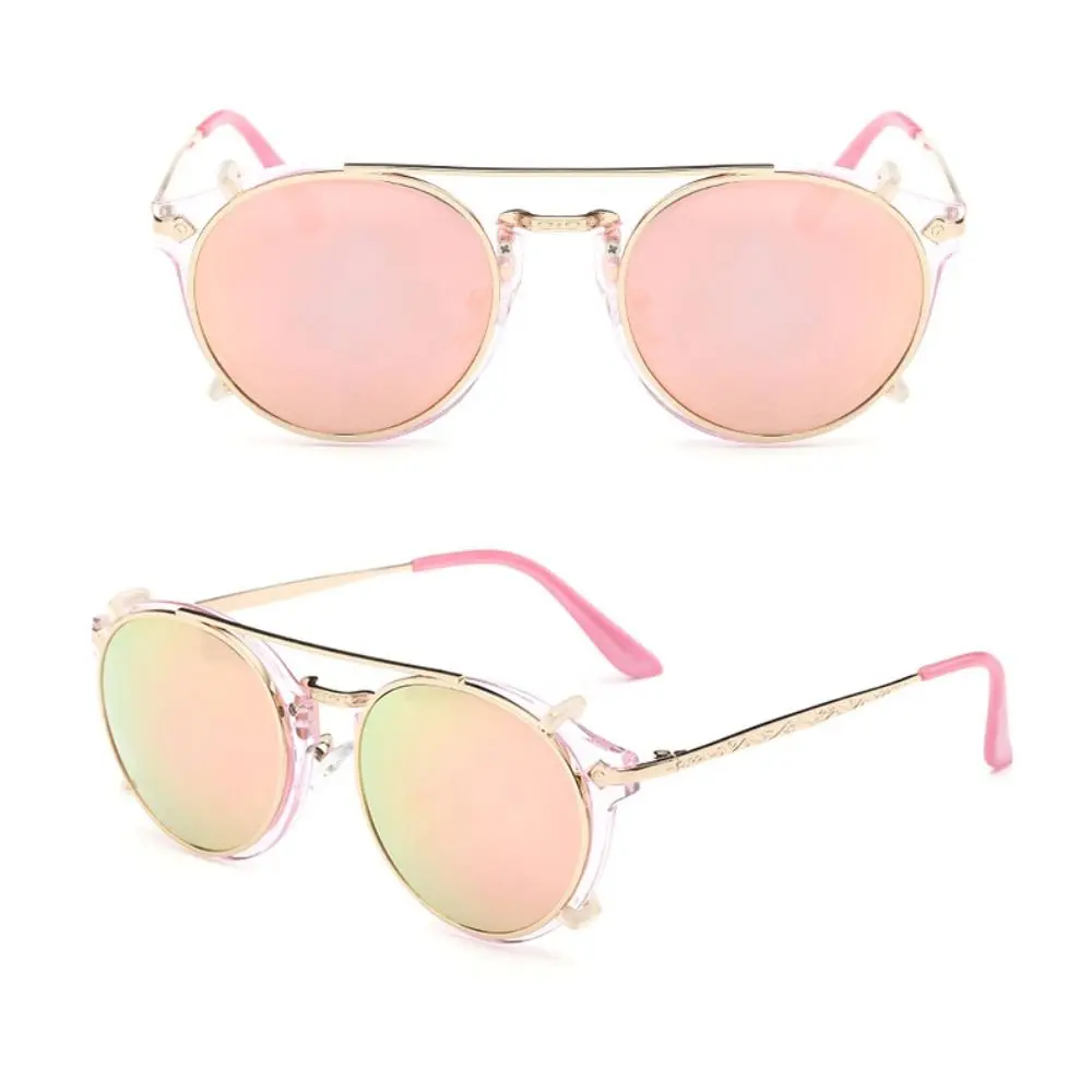 

Двухслойные откидные солнцезащитные очки в стиле стимпанк, откидная крышка для двух видов использования, очки в стиле панк, очки черного оттенка, компьютерные очки