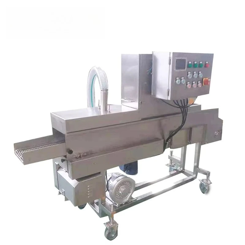 Commercial Hotel Kitchen Restaurant Automatic 2-in-1 Fish Battering Batter Breading Machine