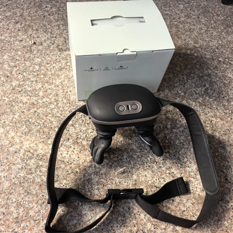 El nuevo chal de masaje 6D similar a la mano, con su compresa caliente y amasado profundo de hombros, cuello, espalda, cintura y piernas, es por