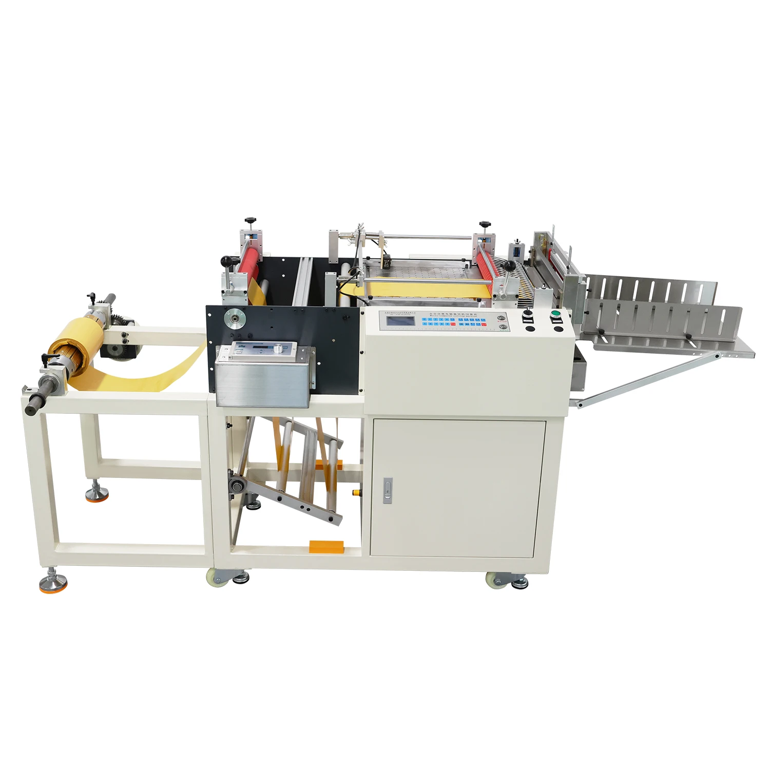 Automatic High-Speed Roll to Sheet Cutting Machine for Printed Material with Photocell Tracking Sensor