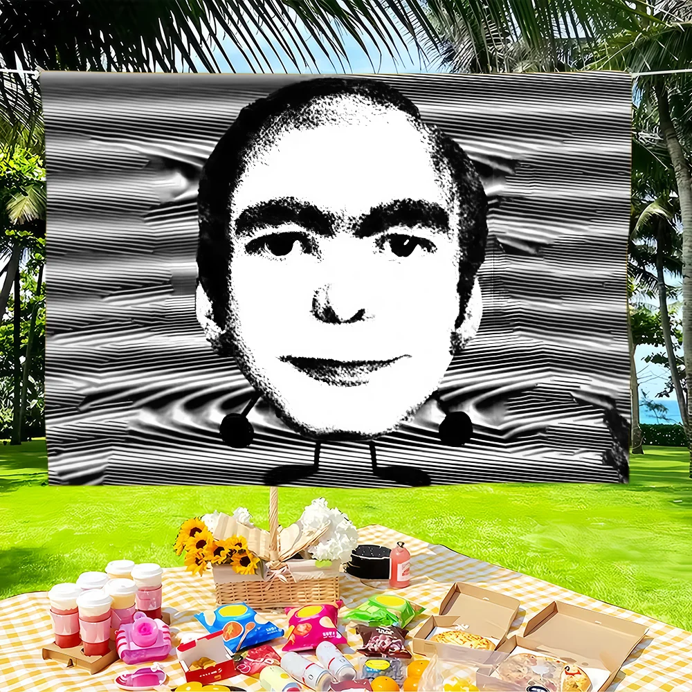 Urban Legends Horror Characters This Man flag Tapestries Outdoor Parties Bedrooms Living Rooms Dorm Rooms Wall Decor Banners