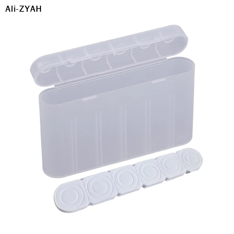 【Z】1PC DIY Accessories 6 Slot Waterproof Storage Box For 18650 Batteries Portable Holder Case Protectors Organiser