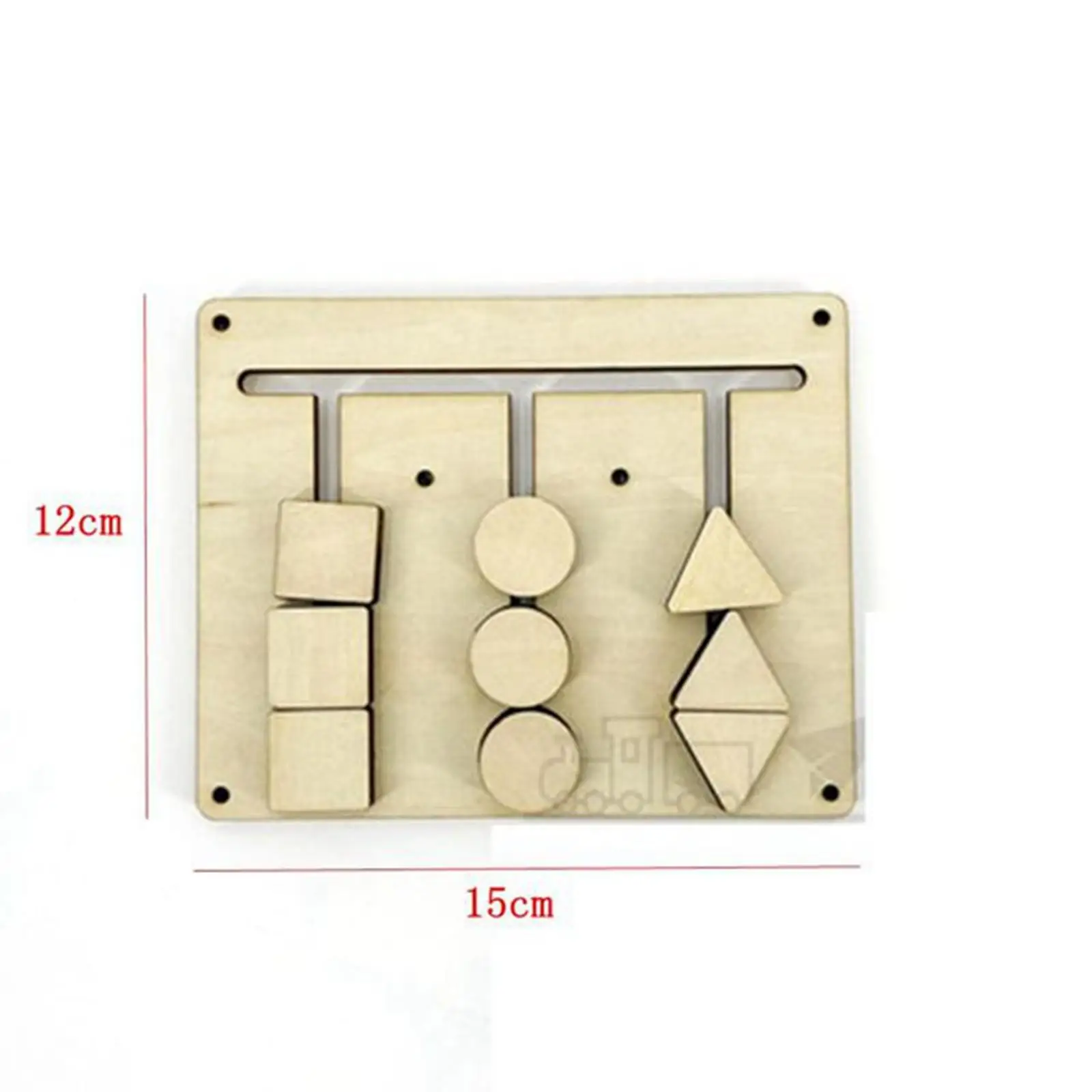 

Montessori Busy Board Accessories Wooden DIY Learning Toy Cognitive Activity Kit for Kids Early Education Skills