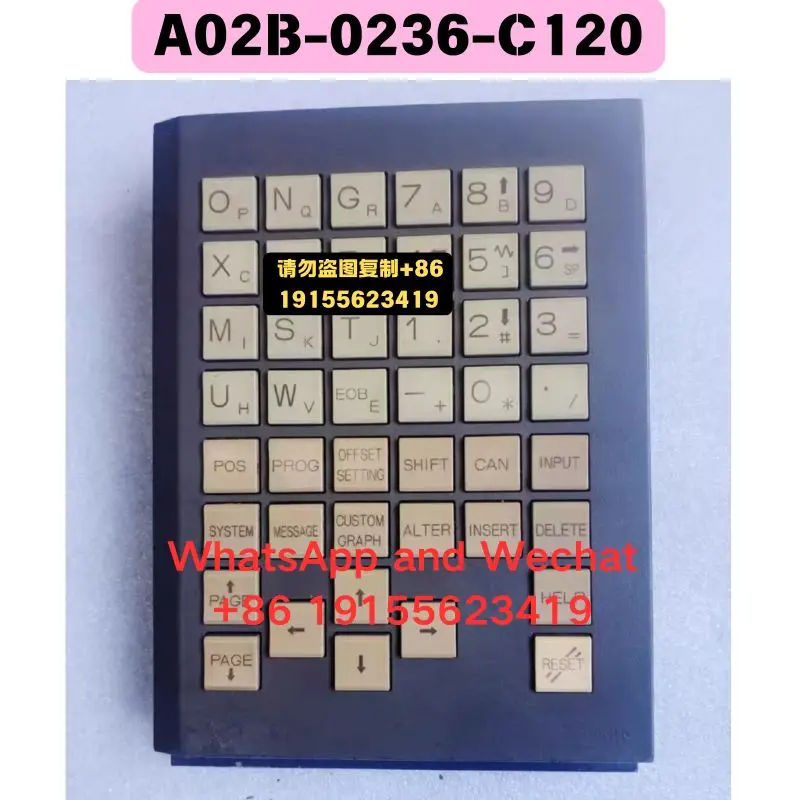 Used OEM disassembled parts A02B-0236-C120 operation panel Functional test OK Fast Shipping