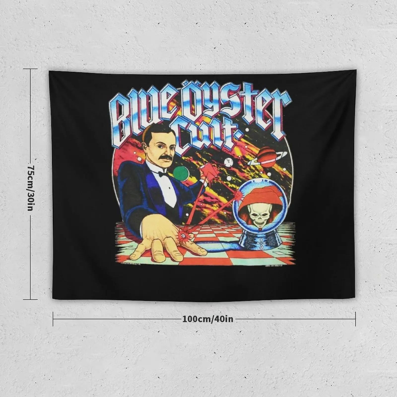 Blue Oyster Cult Tapestry Cute Decor Home Decoration Tapestry