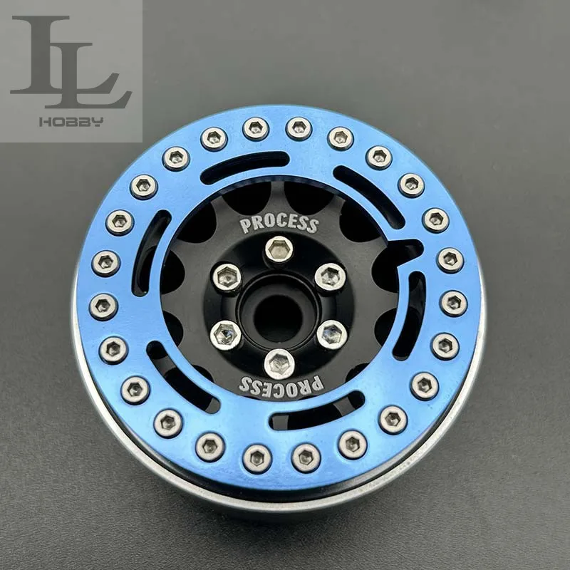 1.9 2.2 inch OMF metal wheel hub for 1/10 RC Crawler Car SCX10 km2 TRX4 Defender Bronco Blazer Sport Jeep RC4WD TRX6 D90 90046