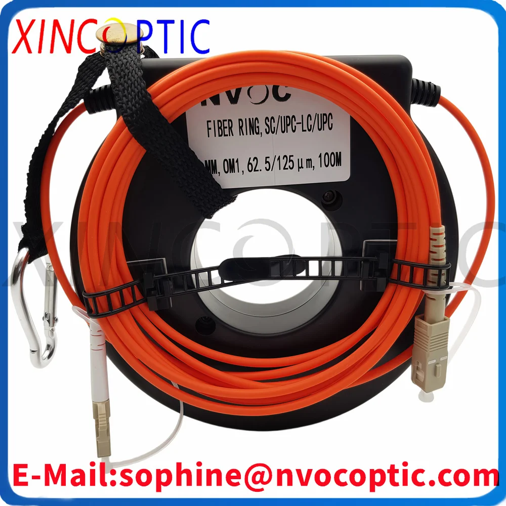 

Оптический кабель OTDR Launch Cable 100M, OM1, SC/UPC на входе, LC/UPC на выходе