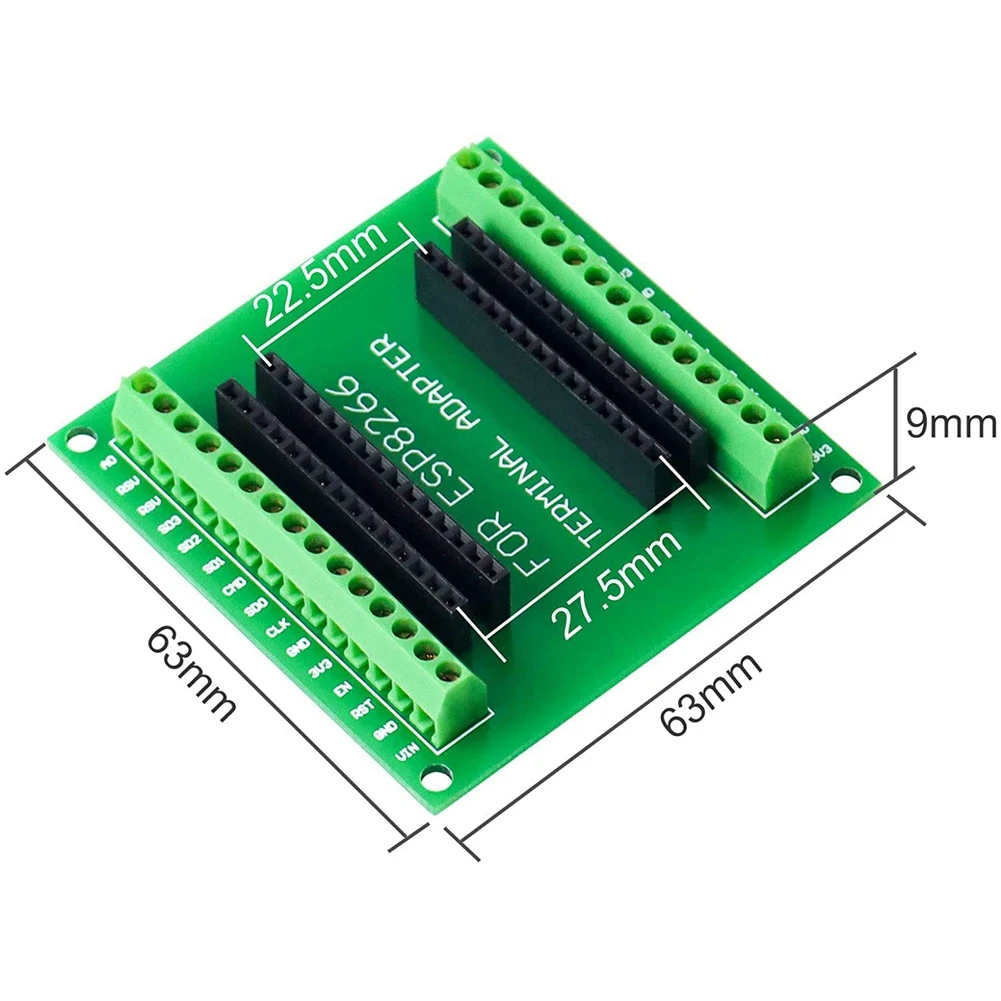 ESP8266 브레이크아웃 보드, ESP8266 확장 보드, GPIO 1 Into 2, 38 핀 ESP8266 ESP-12E NodeMCU 개발 보드