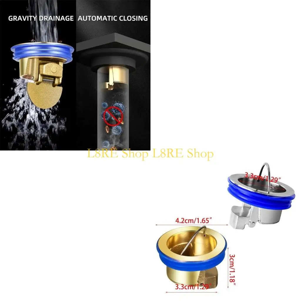 L8RE مياه تصريف مصفاة أرضية مصفاة مصفاة مصفاة الفخار بالوعة الساقية المانع للمنفذ