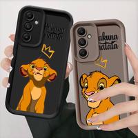 Disney King_Lion Phone case for Samsung Galaxy A10s A20s A30 A50s A03 A04 A04e A04s A05s A06 A11 A15 A16 A12 A13 A14 4G 5G