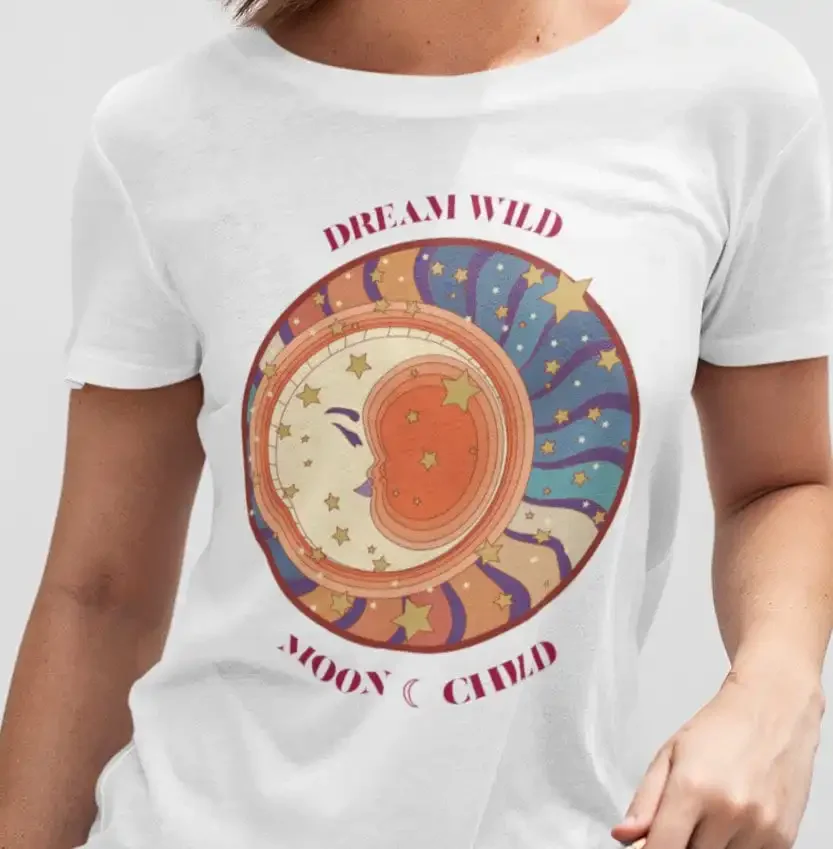 70 s Boho Dream Wild T Shirt Hippie style vibes Tops Same Day Dispatch
