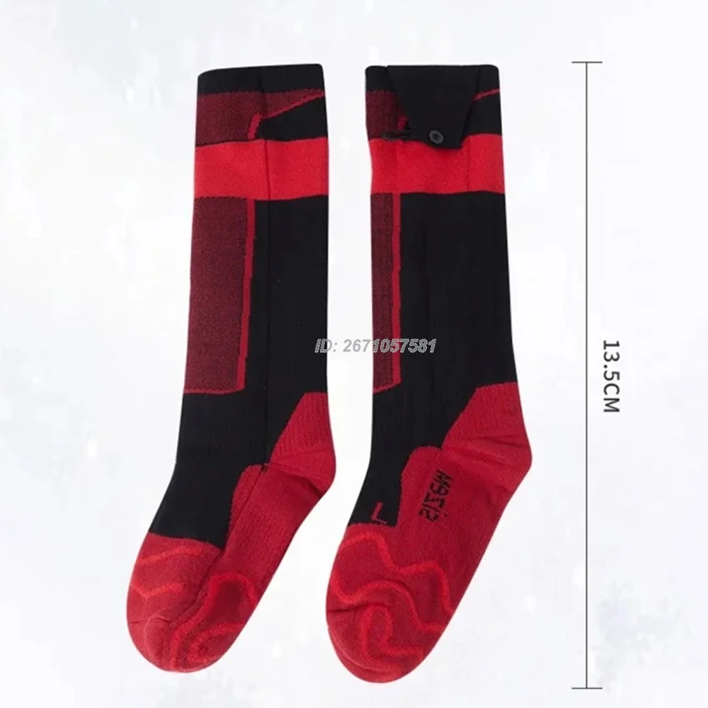 Heating Socks 6000mah Battery Rechargeable Anti-Cold Men Women Thermal Heated Foot Warmer Outdoor Camping Ski Sports Winter