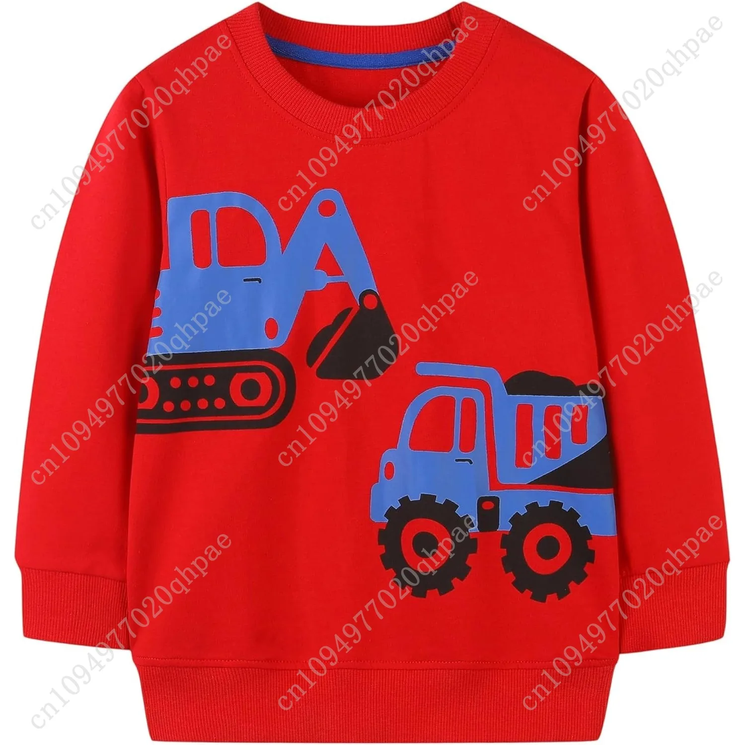Peutersweatshirt Jongens Shirts met lange mouwen Casual kinderen Katoen Grafisch Herfst Winter Pullover Tee Tops Blouse