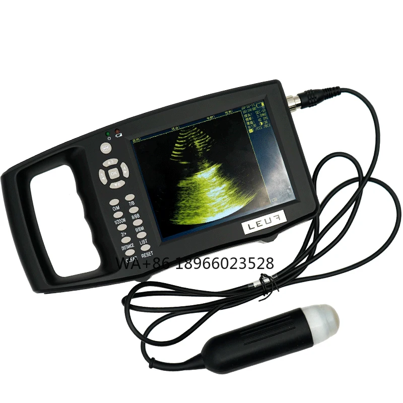 Veterinary Color Ultrasound Machine  Veterinary Portable Ultrasound Sheep Pig Animal Pregnancy- Scanner