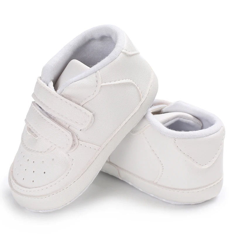 Wit Mode Baby Schoenen Casual Schoenen Voor Jongens En Meisjes Zachte Bodem Doop Schoenen Sneakers Voor Freshmen Comfort Eerste Walkshoes