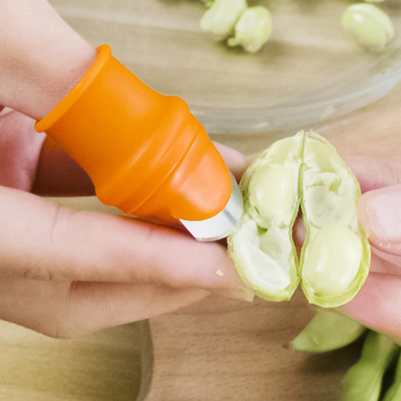 Pruning Shears Garden Picking Plant Vegetables Separator Finger Tool Multifunction Kitchen Cutter Thumb Cutter Gardening Tools