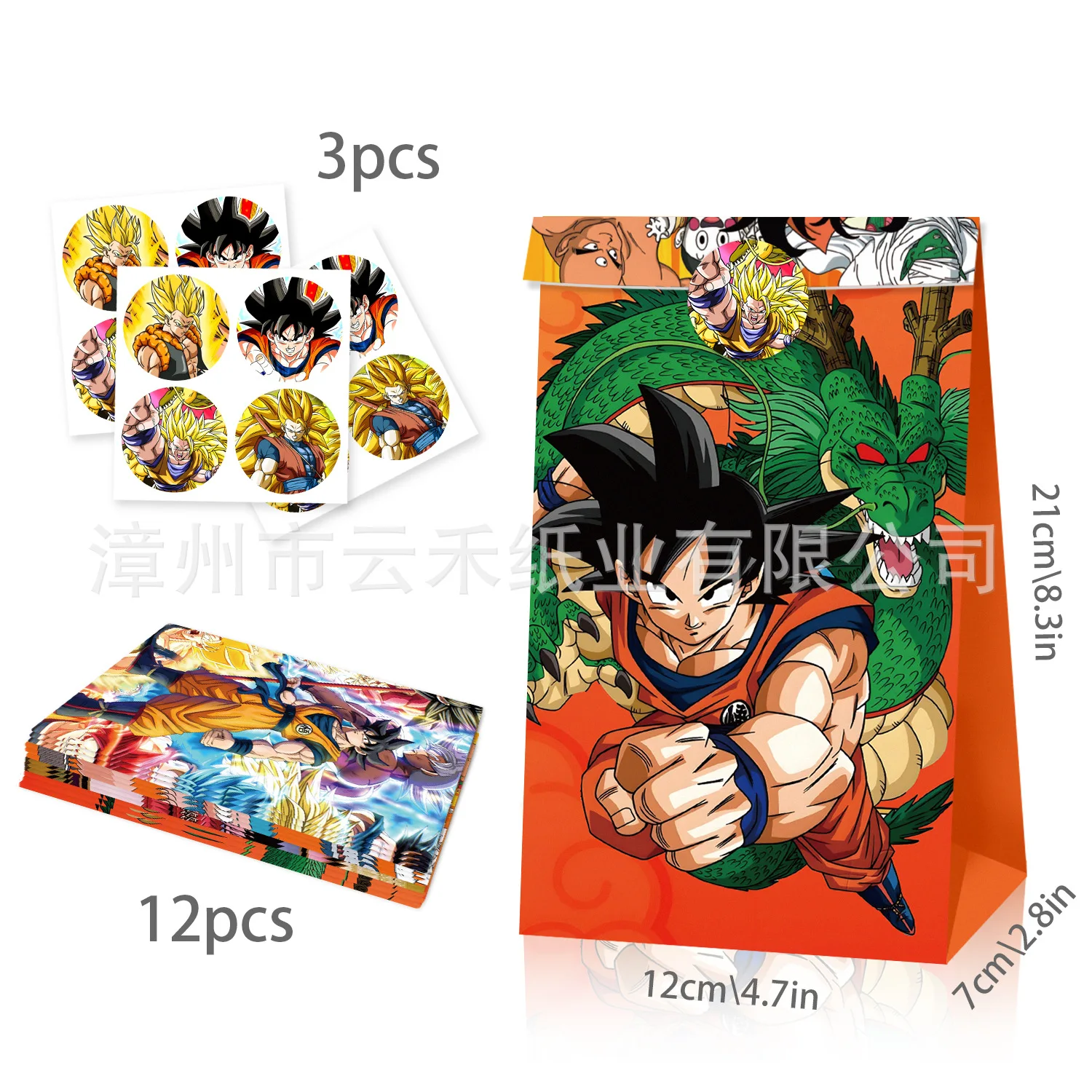 12/24Pcs Set Dragon…
