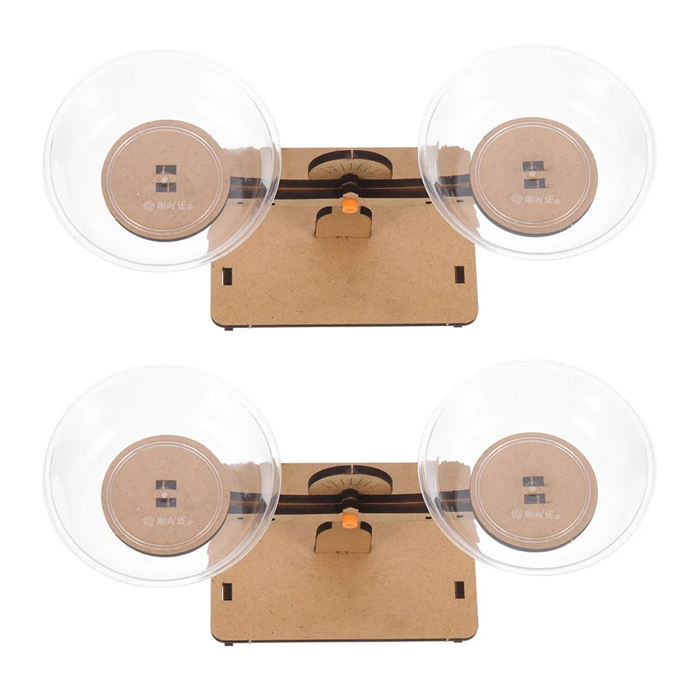 2Pcs Stem Wooden Balance Scales for Kids Preschool Science Experiments Educational Math Learning Activities School Weight Scale