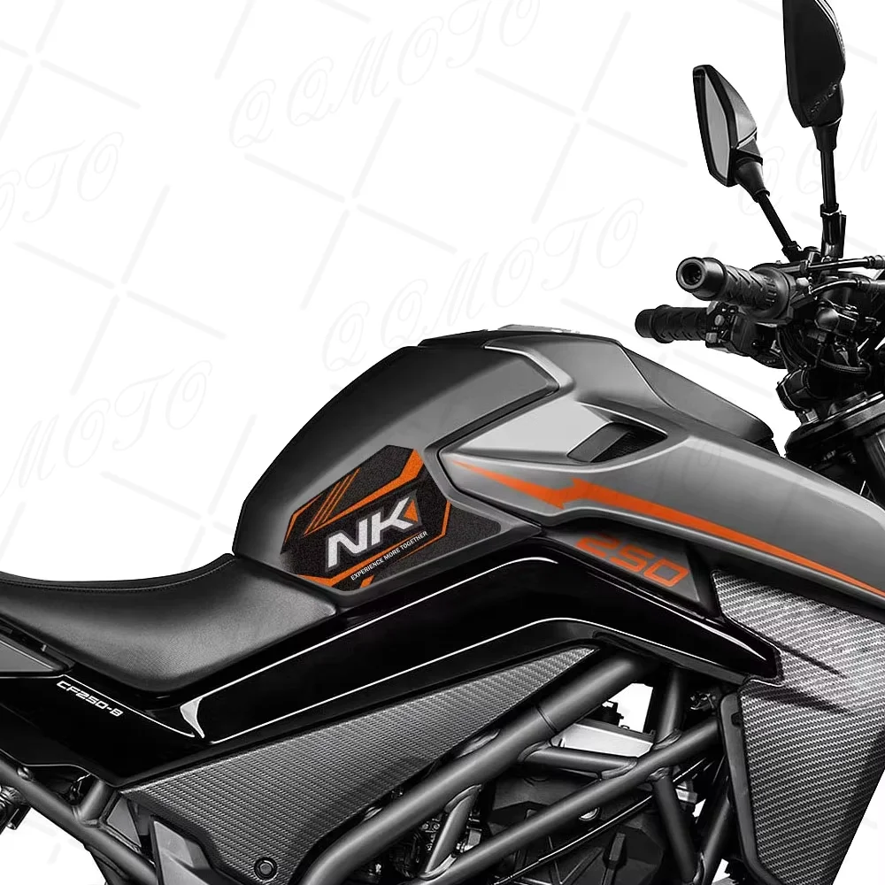 For 250NK NK400 NK650 300NK 250 nk Frosted Motorcycle Accessories Sticker Decal Kit Gas Oil Fuel Tank Pad Protector Anti slip