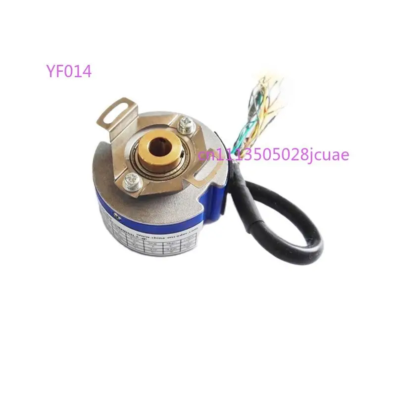 Servo Motor UVW 8mm Hollow Shaft Encoder GSM48-08G2500BML5 2500PPR 5V Line Driver Output 2/3/4 Poles Optional