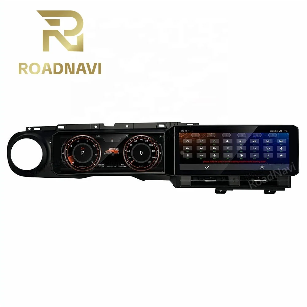 ジープ・ラングラーJLグラディエーター2018-2023用マルチメディアラジオLCDダッシュボードデジタルクラスター（スピードメーター付き）