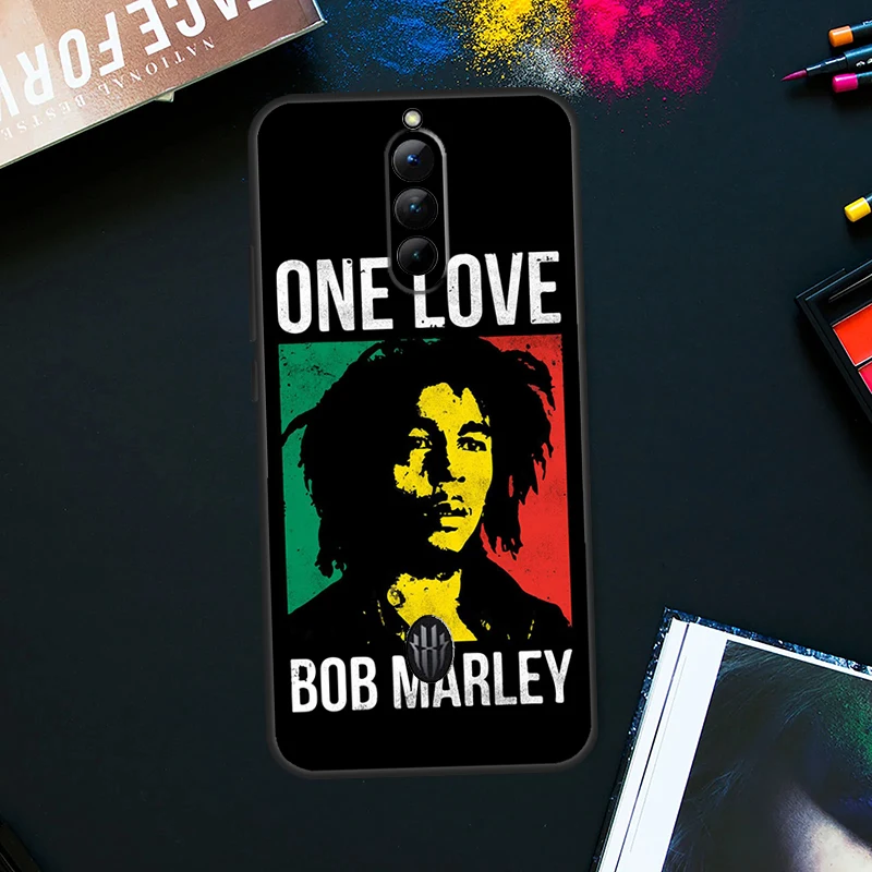 Bob Marley Case For ZTE Nubia Red Magic 9 Pro Plus RedMagic 8 8S Pro Plus 6 7 6S 7S Pro 5S 6R 5G Cover