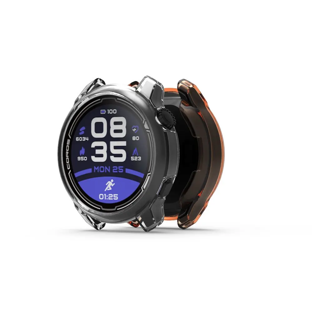 Прозрачный защитный чехол из ТПУ для COROS Pace 2 3, защитная рамка, бампер, защита от царапин, противоударный