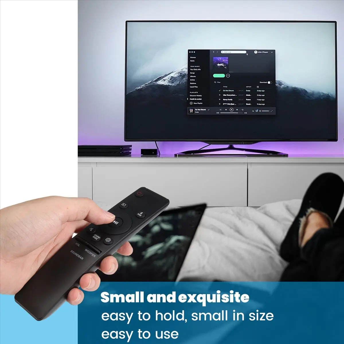 A26Z AH59-02767A Remote Control for Samsung HW-N400 HW-N450/ZA HW-N550/ZA HW-N650/ZA HW-NW700/ZA Echo Wall Remote Control