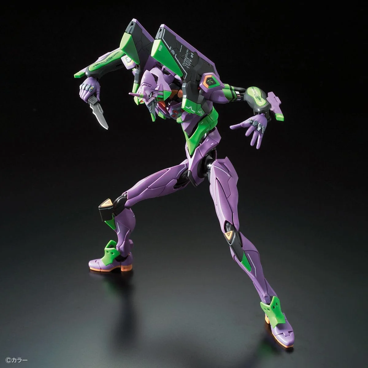 Bandai Hobby-Evangelion - Figura Humanoide Multiusos, Evangelion Unidad-01, Kit de Modelo RG de Bandai Spirits