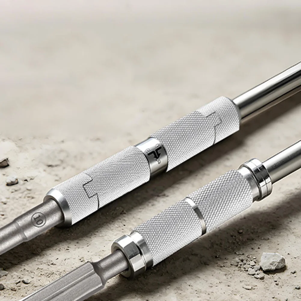 Electric Hammer Extension Rod for SDS-MAX Rotary Hammers with Bidirectional Five-Hole Design and Precision Snap-Fit Structure