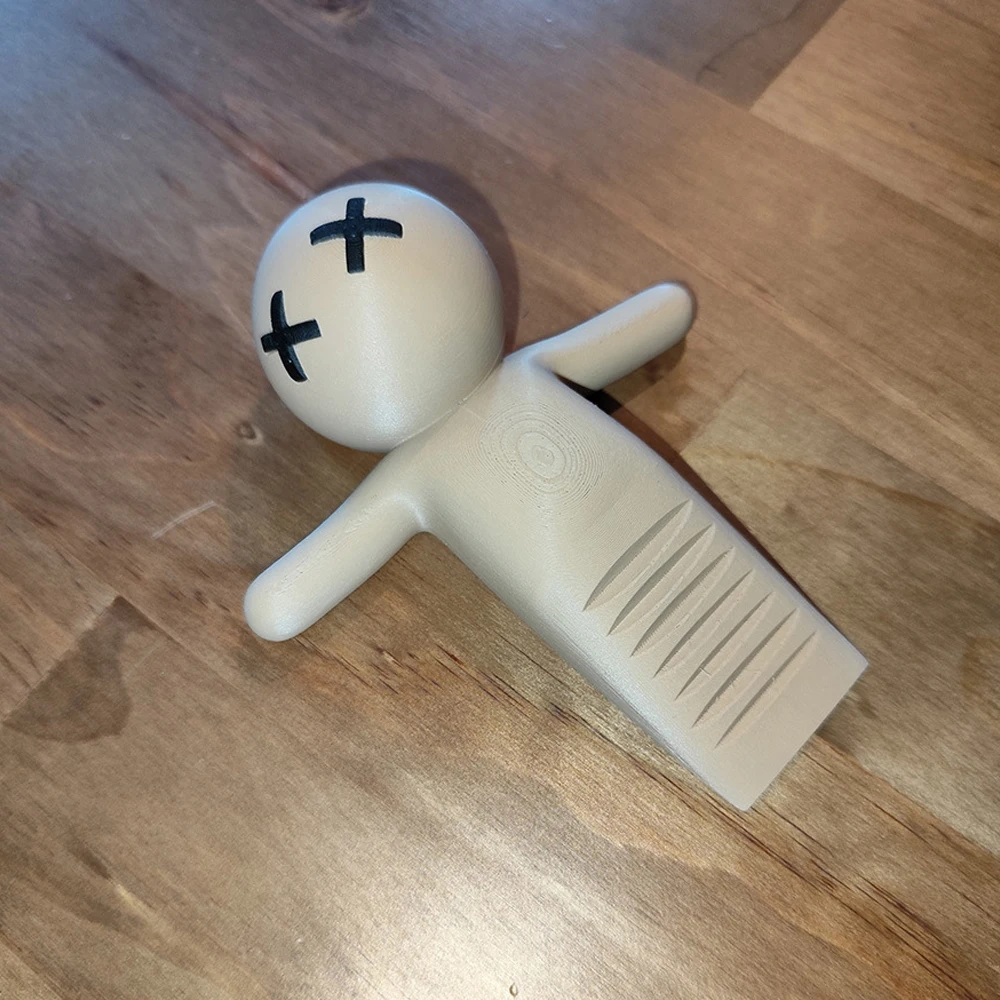 A Small and Cute Minimalist Style Doorstop—Three Expressions to Choose From, Humorous and Funny Doorstop, Unique Home Decor Item, Perfect for Decorating Living Rooms, Rooms, Bathroom Doors, and as a Gift
