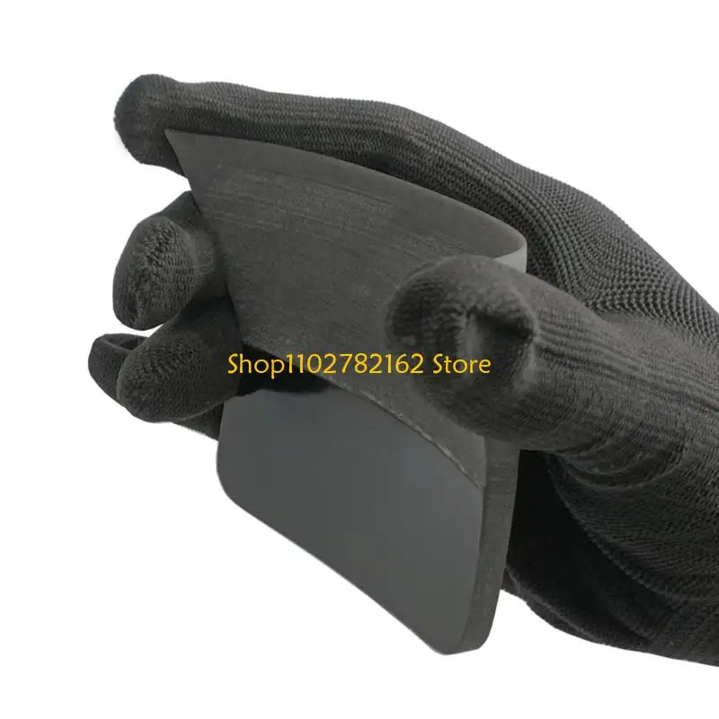 547B Angled Tint Squeegee Tool TPU Scraper for Paint Film and Curved Corners