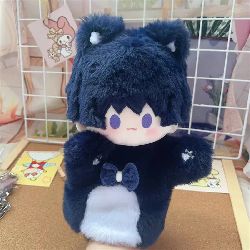 Anime Genshin Impactxiao Wanderer Ayato Venti Tighnari Kamisato Telling Story Perform Hand Puppet Toys Plush Plushies Toys Gift