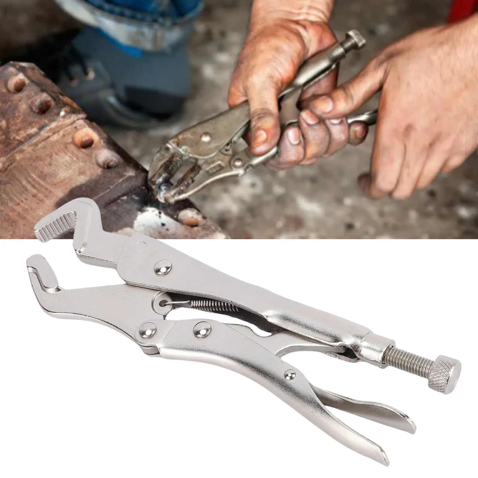 

Многофункциональные зажимные клещи Parrot с изогнутыми губками, игольчатые зажимные клещи Parrot для сварки, деревообработки, ремонта металла