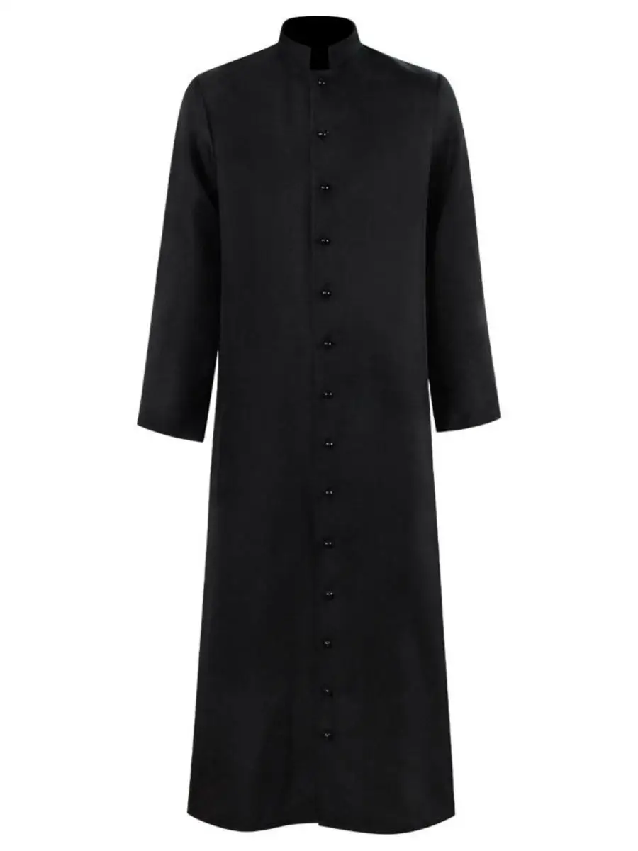 Novo loween medieval monástico robe feiticeiro traje sacerdote terno igreja sacerdote cosplay roupas femininas traje de palco étnico