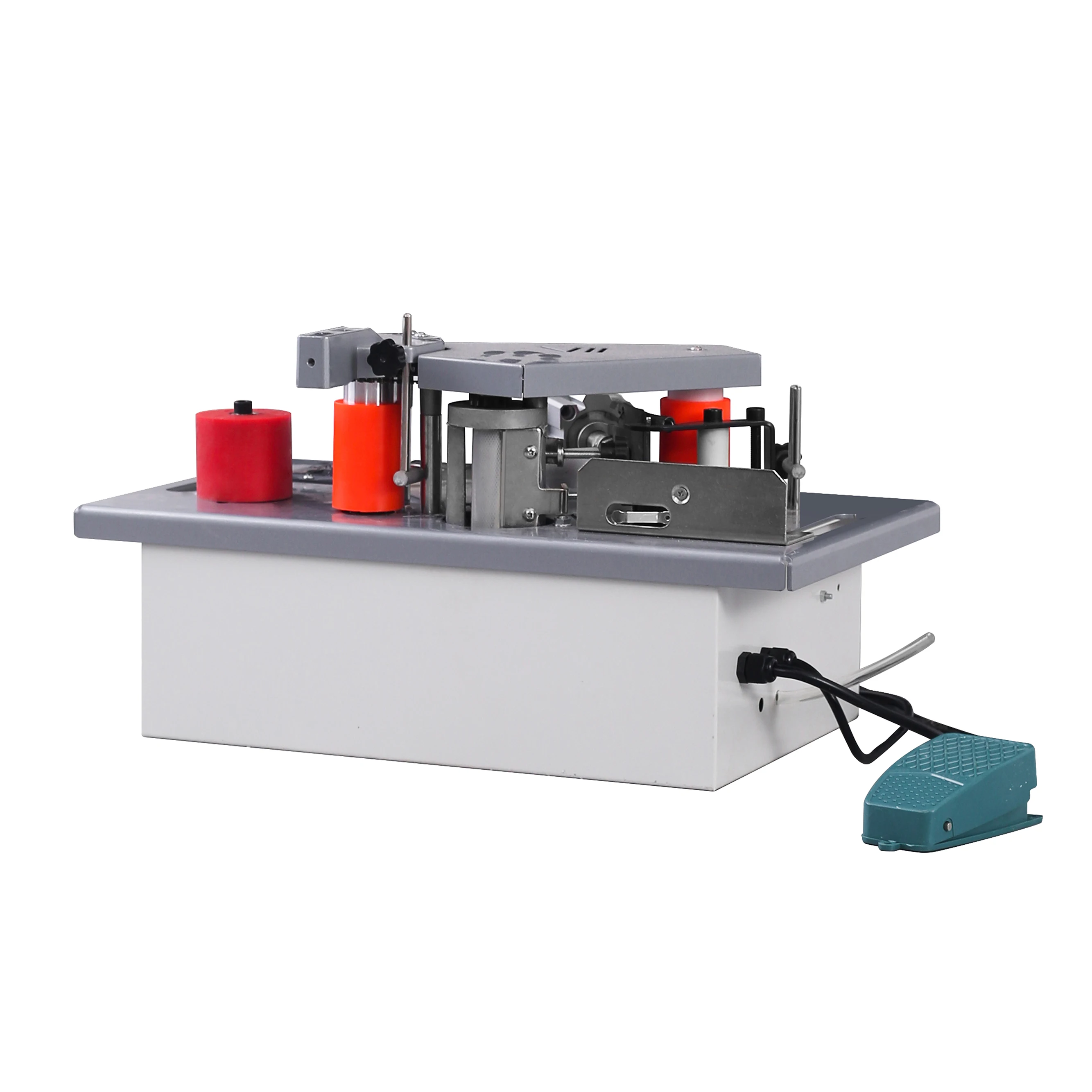 

LUXTER Professilonal New Arrival Wood Mini Edge Banding Machine With Variable Speed 800W Power Straight Curve Edge Banding